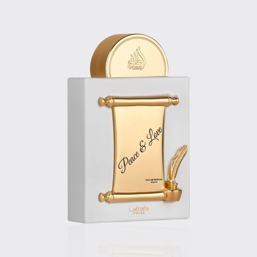 Lattafa Pride Peace & Love For Unisex Eau De Parfum Spray, 3.4 Ounce